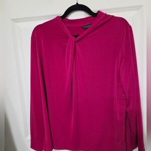 Women's Pink Long Sleeve Top
